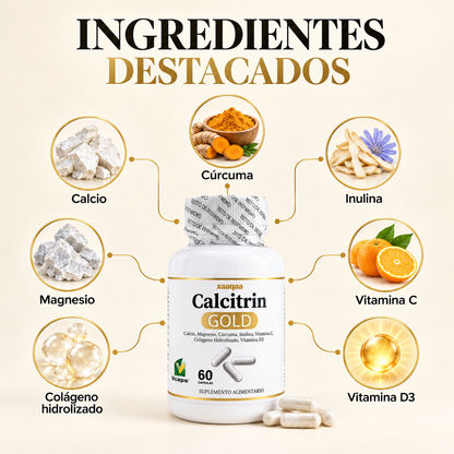 Calcitrin Gold 60 Cápsulas - Envío Gratis
