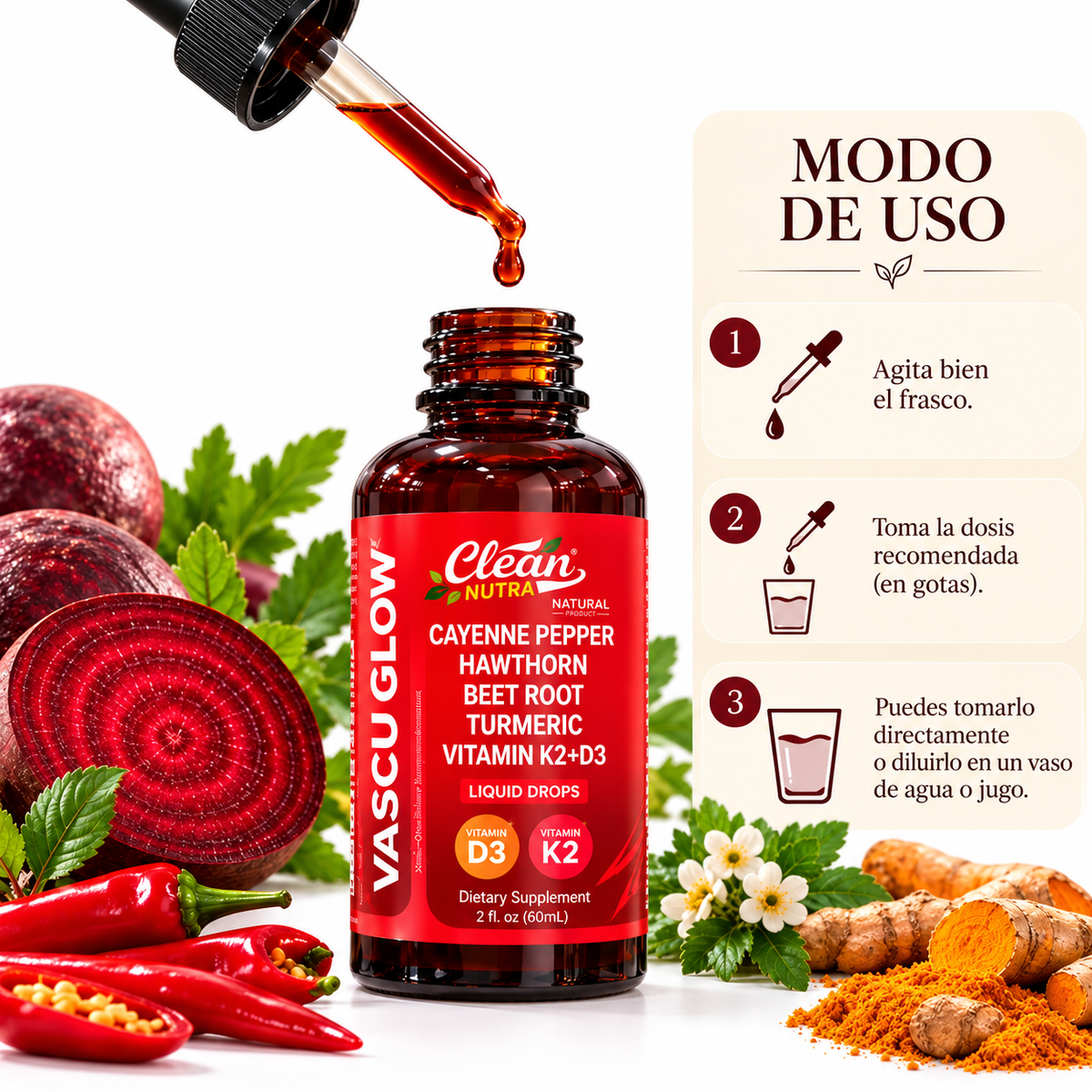 Vascu Glow® | Bienestar Metabólico y Vitalidad Diaria