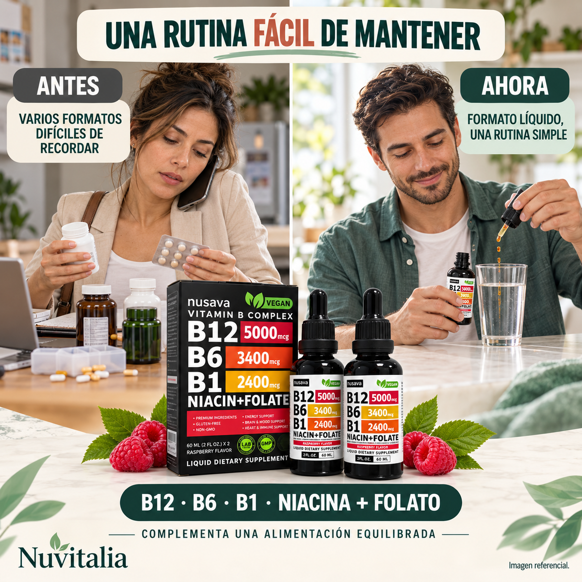 COMPLEJO B 2X1 ⚡ B12-B6-B1 PLUS