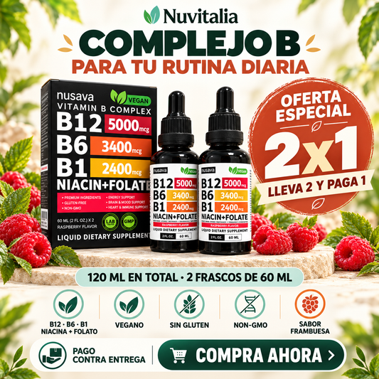 COMPLEJO B 2X1 ⚡ B12-B6-B1 PLUS