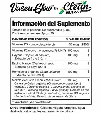 Vascu Glow® | Bienestar Metabólico y Vitalidad Diaria