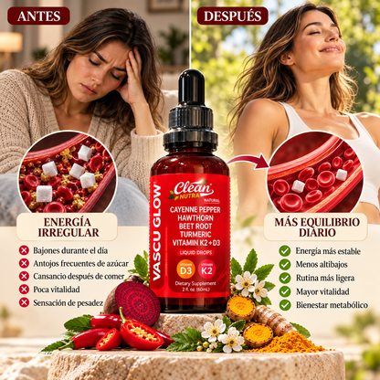 Vascu Glow® | Bienestar Metabólico y Vitalidad Diaria